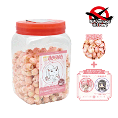 【シール入】まどマギ キュウべえいちごミルク風味ポップコーン