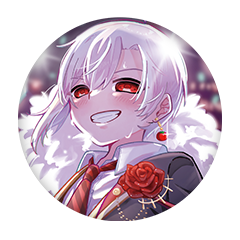 朱玉 とまと 缶バッジ57mm