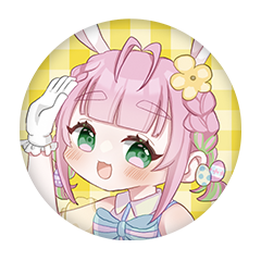 春風 ふわり 缶バッジ57mm