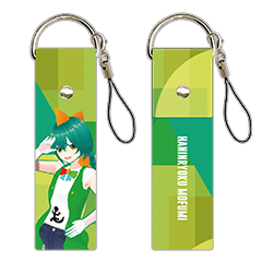 爬任緑もふみ レザーストラップ